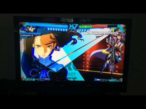 Persona 4 Arena Ultimax - Margaret Counter Combo + Perfect Win