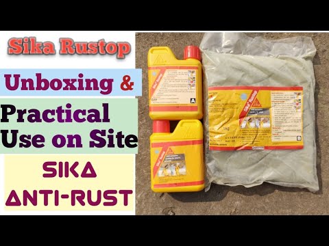 Sika Rustop Anti-corrosive Coating For Steel And Concrete