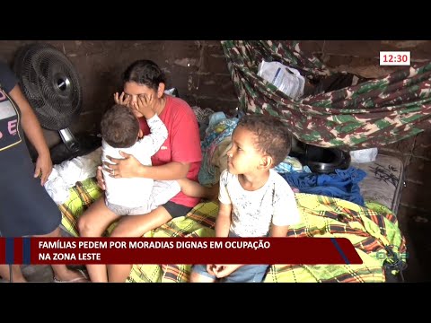 Famílias pedem por moradias dignas em ocupação na zona leste 09 11 2022