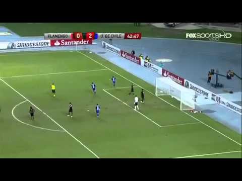 Flamengo 0 Vs 4 U. De Chile (Copa Bridgestone Sudamericana) 2011