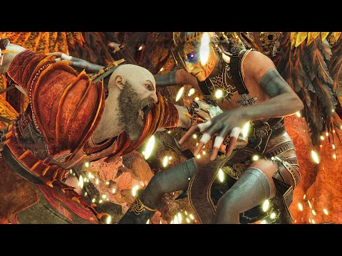 God of War Ragnarok - Gna Boss Fight (Valkyrie Queen) HARDEST BOSS