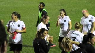 Thorns vs.Seattle Reign 08/17/2013 Post-Game Cheering