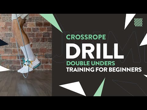 Double Under Jump Rope Drills for Beginners [Crossrope]