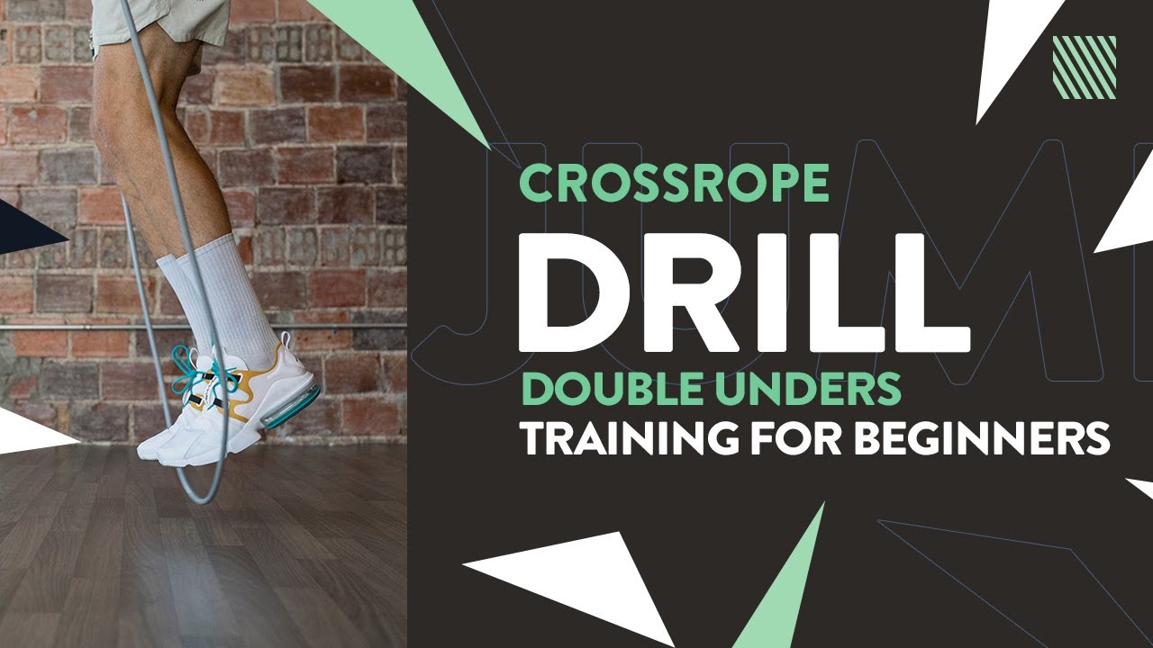 Double Under Jump Rope Drills for Beginners [Crossrope] - YouTube