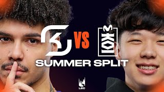SK vs KOI, UNE RENCONTRE SOUS TENSION (LEC Summer Split 2026)