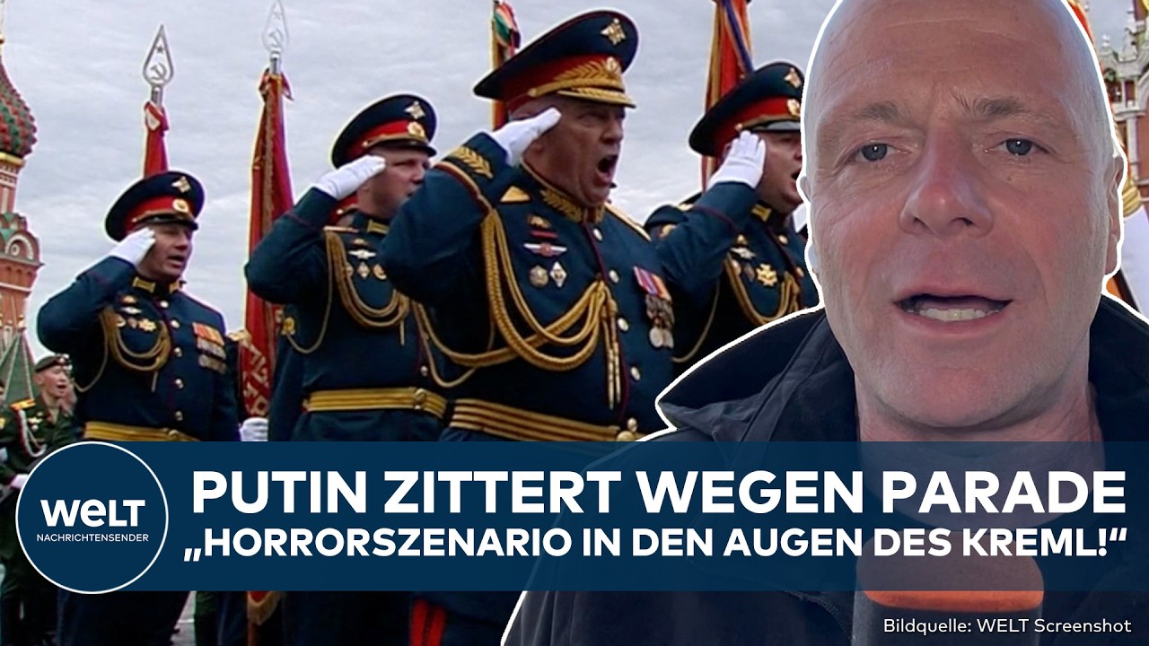 RUSSLAND: Putin zittert! Moskau ändert Ablauf der Parade auf Rotem Platz wegen Ukraine