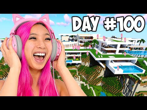 Survive 100 Days, I'll Give You $10,000! - Minecraft