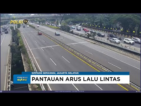 NTMC POLRI - PANTAUAN ARUS LALU LINTAS SIANG 20/05/25