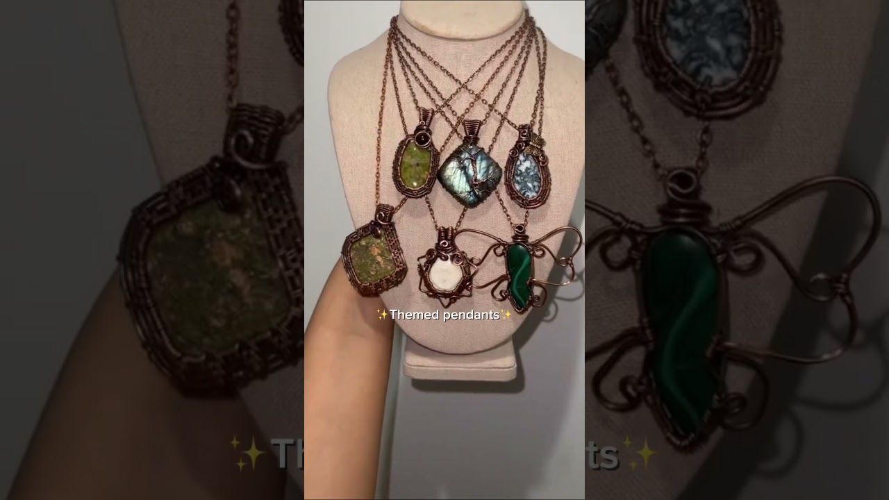 YOUR ONE STOP CRYSTAL JEWELRY SHOP🔥EVsWirewraps on ETSY