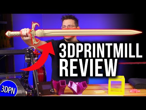, title : 'Creality CR-30 / Naomi Wu's 3DPrintMill Review - SWORD OF OMENS!'