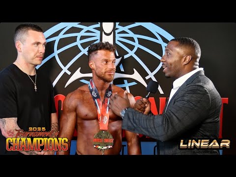 2025 NPC Tournament of champions Men’s Classic Physique Overall Champion Elijah Brechbill
