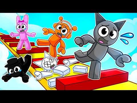 Meine Sprunki-Freunde mit Extreme Troll Obby trollen.