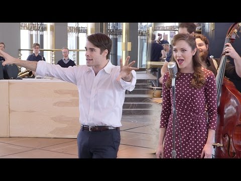 Laura Osnes and Corey Cott Sing the Tunes of Broadway's Bandstand