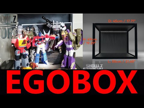 EGObox L550 D450 H490mm Acrylic Display Case