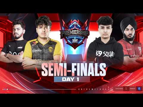 DAY 1-GEAR UP | SEMI-FINALS | PREMIERSHIP by UNIV | ft. #orangutan #godlike #bgmi #reckoningesports