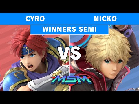 MSM 198 - Mazer | Cyro (Roy) Vs Demise | Nicko (Shulk) Winners Semi - Smash Ultimate