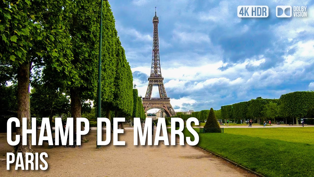 Take a captivating stroll at Champ-De-Mars.