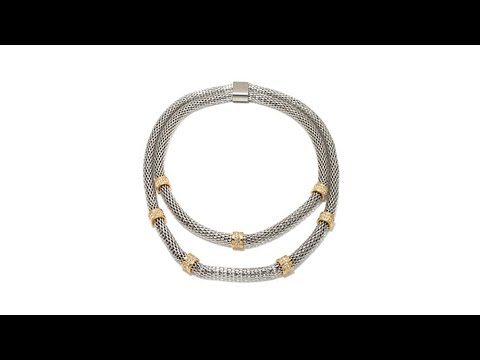 Emma Skye Jewelry Designs Popcorn Double Row Necklace