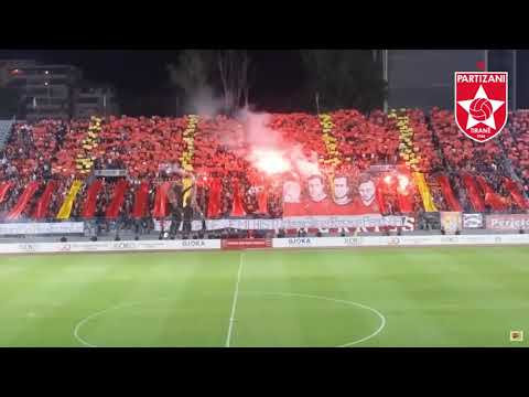 Best coreo from Ultras Guerrils in albanian derby | FK Partizani Tirana Fans