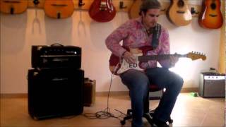 VIDEO-Edwin Denninger's Voodoo Clean amp by JMH Custom-Dumble Steel String Singer clone