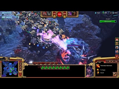 SC2 Co-Op Temple of the Past ▏ "Blast from the Past" Mengsk GamePlay [Prestige : Merchant of Death]