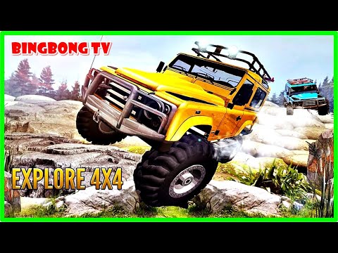 Offroad 4x4 Jeep Driving Simulation 2020 - Spintrials Offroad Car Racing | Android Gameplay