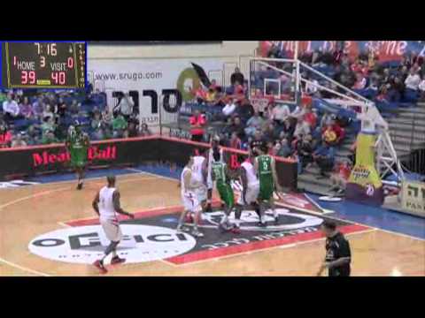2011-12 Maccabi Bazan Haifa vs. Maccabi Rishon Lezion Game 10 highlights
