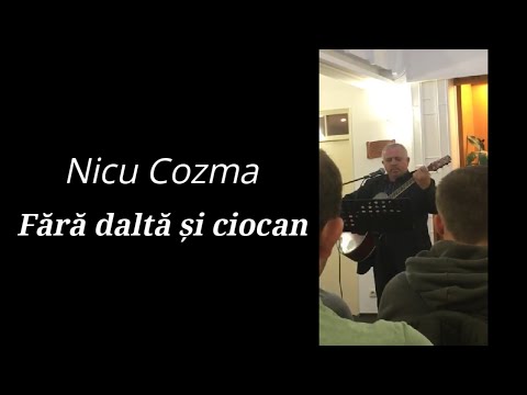 Nicu Cozma - Fără daltă și ciocan