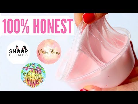 100% HONEST Famous Instagram Slime Shop Review! Famous US Slime Package Unboxing