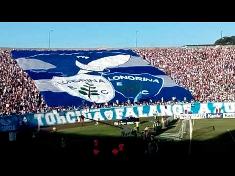 Londrina x Maringá final do Paranaense 2014 Torcida Falange Azul
