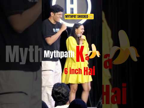 mythpat ki wife ke samne apoorva ka dark question 😂🔥 #indiagotlatent #darkhumor #shortsvideo