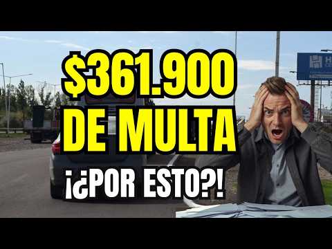 🚨GUAYMALLÉN: 100 MULTAS en el primer día de cambios en el Acceso Este🚧