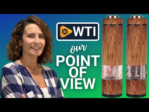 Electric Salt and Pepper Grinder Set - WTI product video review