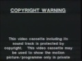 00 Copyright Info And Castle Vision Logo Gumdrop VHS