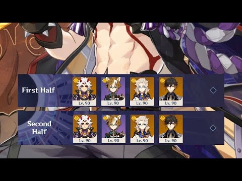 C6 Itto Mono Geo - 3.4 Spiral Abyss Floor 12 All Chambers | Genshin Impact