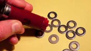 FLAT WASHERS  -  Shotgun Load  -  These are nuts!