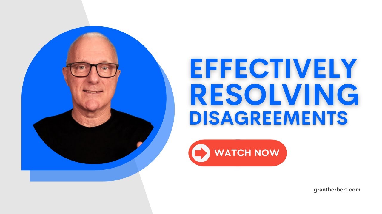 Effectively Resolving Disagreements