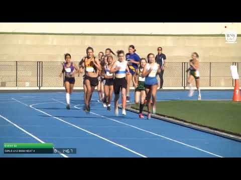 U12 Girls 800m Heat 4: 2021 State Combined Events Championships // LAVicTV
