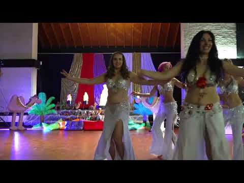 Drum Solo Belly Dance - Eastern Roses Professional Belly Dance Troupe at Shimmy-Licious