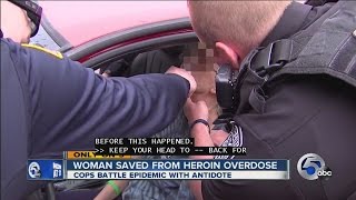 Woman saved from heroin overdose on camera