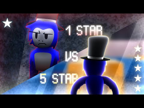 1 Star VS 5 Star Gorilla Tag Fan games…