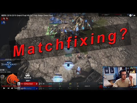 StarCraft 2: Possible Matchfixing at WESG Tournament?