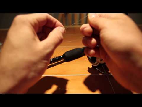 comment monter nylon moulinet