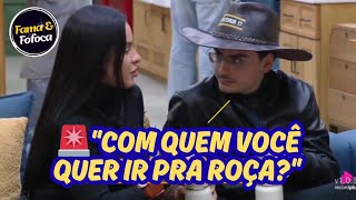 🤣 Dudu e Támires Já Mirando em Martina Para a Roça! #AFazenda17 #AFazenda