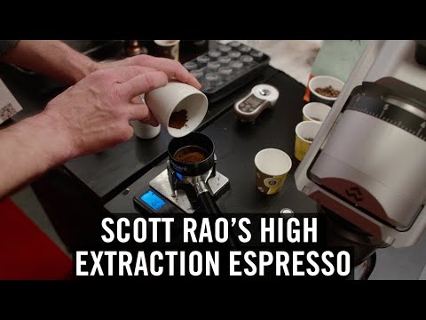 スコット・ラオの高抽出エスプレッソを試飲 (Tasting Scott Rao's High Extraction Espresso)