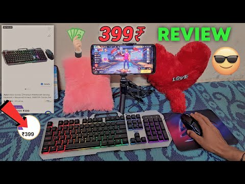 AULA F2023 KEYBOARD | prodot 5 in 1 combo with keyboard mouse usb hube | aula f2023 keyboard review