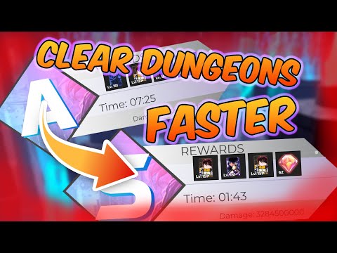How to clear dungeons FASTER in ANIME DIMENSIONS