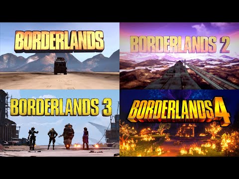 Borderlands - All Intro Cinematics (1, 2, 3, 4, The Pre-Sequel)