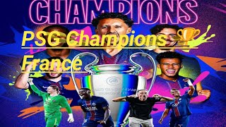 PSG Champions 🏆 winner France Amazing video which full video 💪💪💪