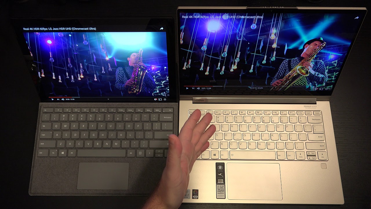 Lenovo YOGA C940 vs Surface Pro 7
